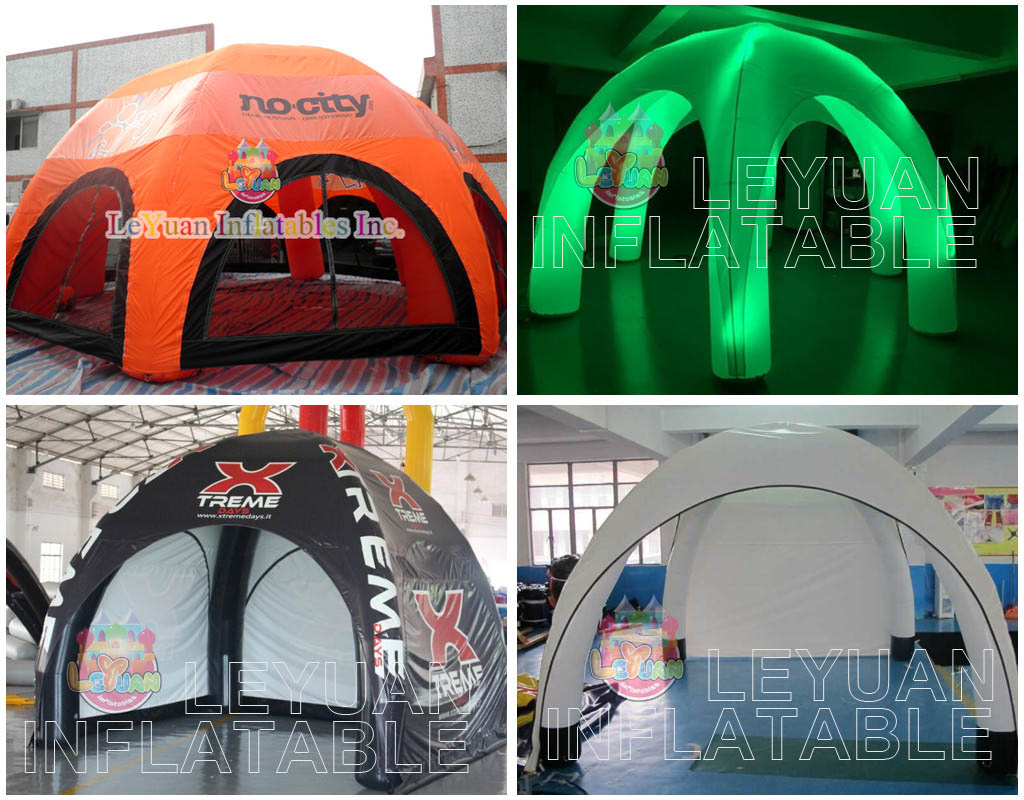 inflatable spider tents