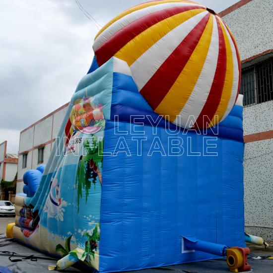 Inflatable Double Slide