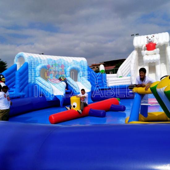 inflatable amusement water park